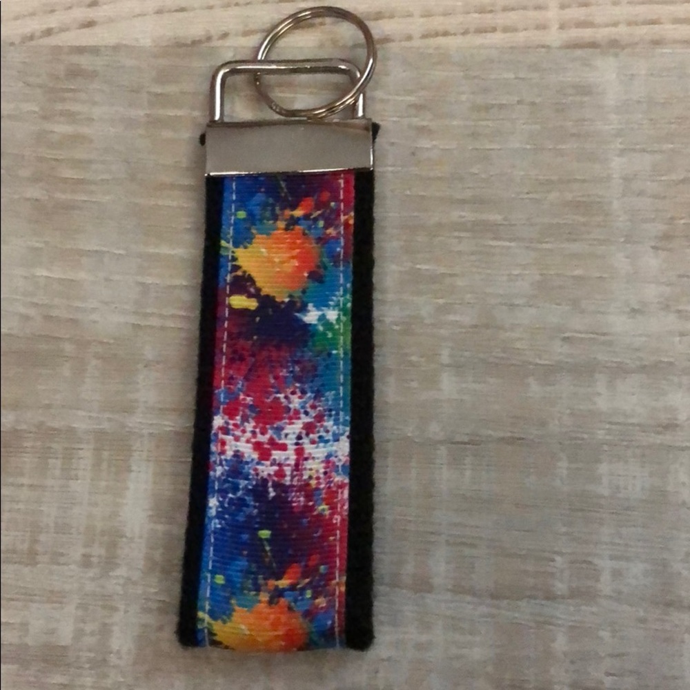 Paintsplash keychain